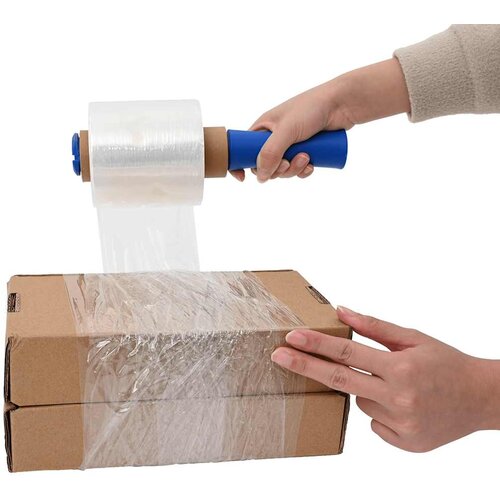 VidaXL rastezljive folije 10 kom prozirne 23 &amp;micro;m 10 cm x 300 m Slike