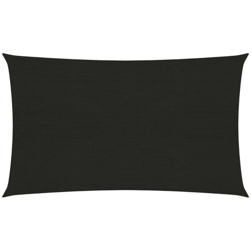  Jedro za za&amp;scaron;titu od sunca 160 g/m&amp;sup2; crno 2 5 x 5 m HDPE Slike