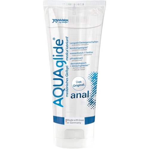 Joydivision AQUAglide - analni lubrikant na bazi vode (100 ml) Slike