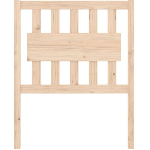  Uzglavlje za krevet 80 5 x 4 x 100 cm od masivne borovine Slike