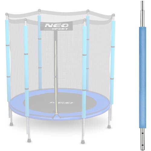 Janshop Spodnji prispevek do trampolina z zunanjim omrežjem 4,5 ft modrega neo-športa, (21151451) Cene