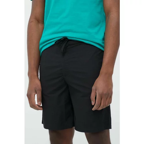 United Colors Of Benetton Bombažne kratke hlače črna barva