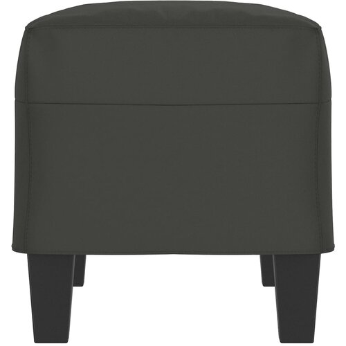  Klupa tamnosiva 70 x 35 x 41 cm od mikrovlakana Slike