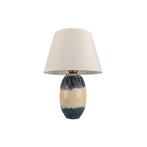 Opviq Stona lampa YL737, 27x20x41,5 cm, Plavo-bijela Cene