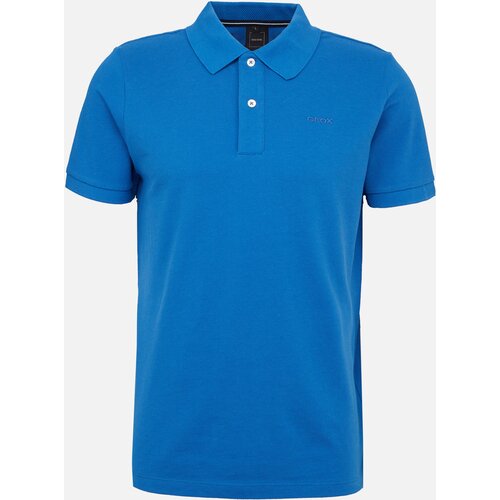 Geox Dark blue men's polo shirt - Men's Cene