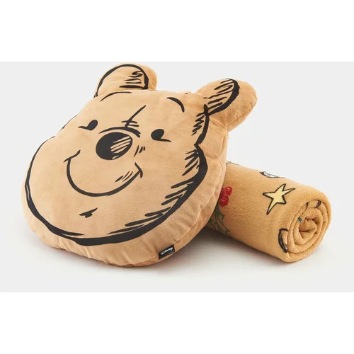 Sinsay - Komplet mehke igrače in odeje Winnie the Pooh - Bež