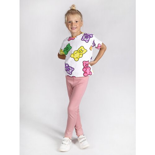 Yoclub Kids&amp;#039;s Girls&amp;#039; Thick Leggings ULD-0019G-4600 Slike