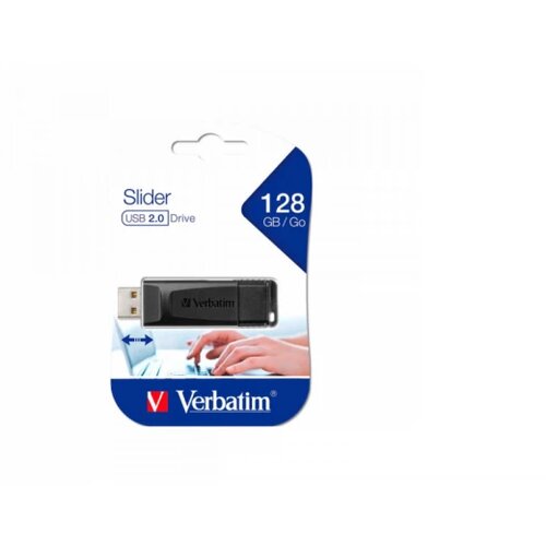 Flash USB 128GB Verbatim 2.0 Slider Cene
