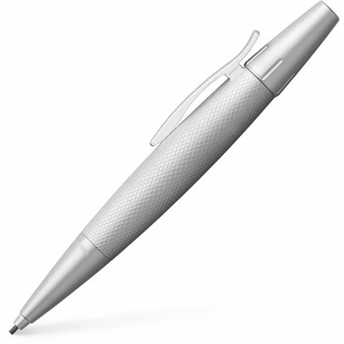 Faber-castell tehnični svinčnik E-Motion Pure, srebrn