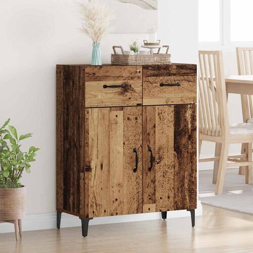 vidaXL Kreveta Staro drvo 34 x 69.5 x 90 cm Konstruirano drvo Cijene