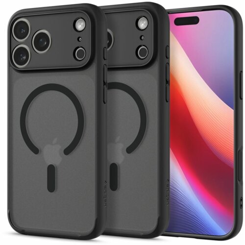 Spigen Ultra Hybrid MagSafe ovitek za iPhone 17 Pro - prozorno črn Cene