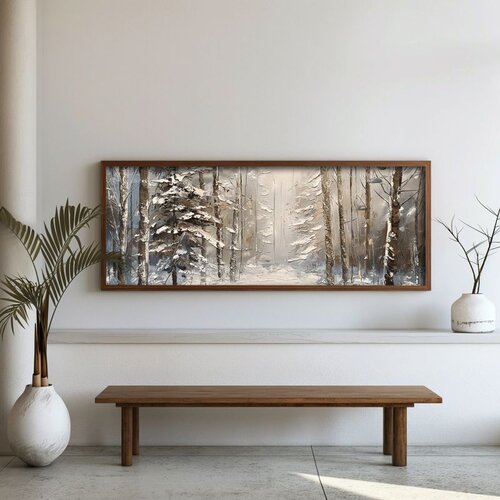 WALLXPERT FAH010-150 Multicolor Decorative Framed MDF Painting Cene