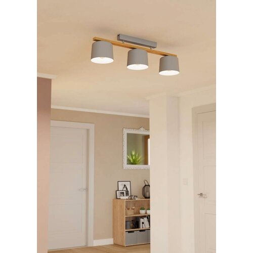 Eglo Stropna lampa Mariel E27 3x40W siva Slike
