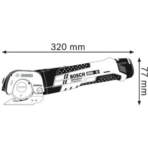 Bosch GUS 10,8 V-LI Professional Akumulatorske univerzalne makaze 06019B2904 Cene