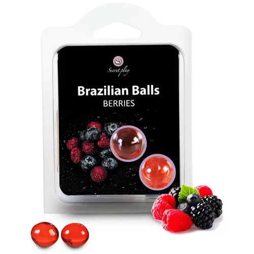SecretPlay Set 2 Brazilske kroglice Aroma Frutas del Bosque, (21080678)