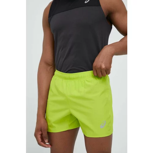 Asics Kratke hlače za trčanje Core boja: zelena