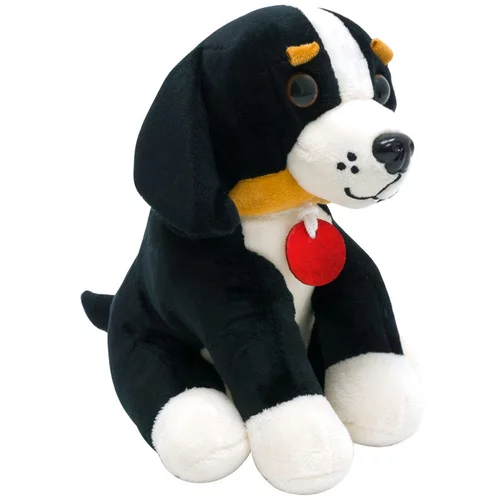 Unikatoy pas sjedeći bijelo crni 18 cm 902331