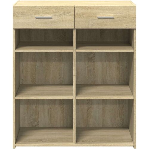VidaXL Komoda boja hrasta sonome 80x42,5x93 cm od konstruiranog drva Slike