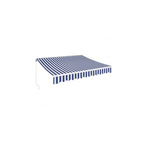 Tenda zidna 3,5x2,5m belo/plava Cene