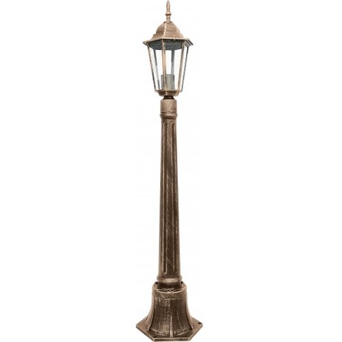 Mitea Lighting Ba&amp;scaron;tenska lampa - fenjer braon Max.1x60W IP44 E27 M2002-SV Slike