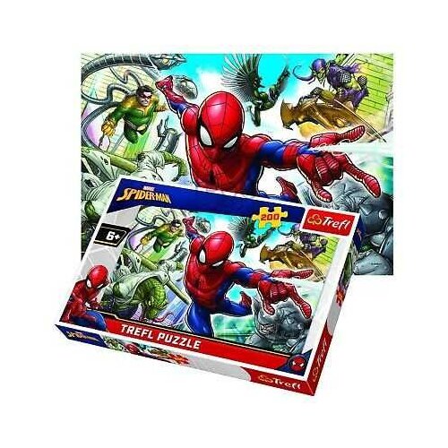 Trefl Puzzle - Spiderman Shaped Puzzle - 200 delova Cene