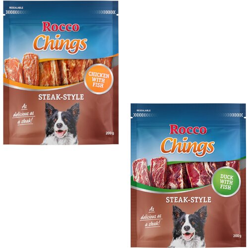  Mije&scaron;ano probno pakiranje: Rocco Chings Steak Style - Mix: piletina i pačetina (400 g) Cijene