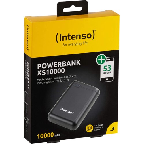 Intenso Prijenosni punjač za mobitele i tablete 10000mAh &ndash; POWERBANK XS10000 black Cijene