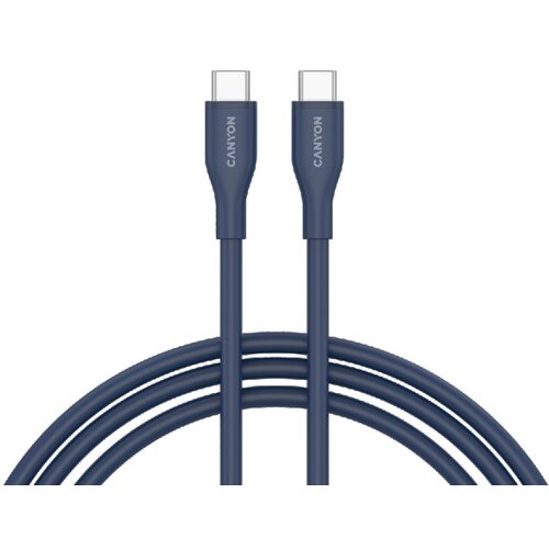Canyon cable CC60SC10 C-C 60W 1m Silicon Dark blue ( CNS-CC60SC10DB ) Cene