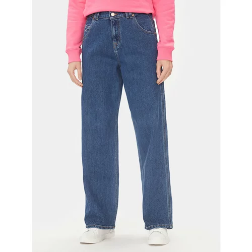 Tommy Jeans Jeans hlače Daisy DW0DW17185 Modra Baggy Fit