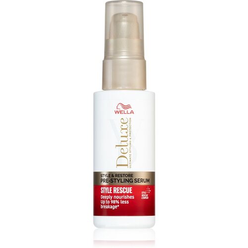 Wella Deluxe Style & Restore obnovitveni serum za krepitev las 50 ml Cene