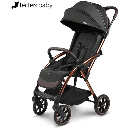 Leclerc otro&amp;scaron;ki voziček influencer xl black brown Slike