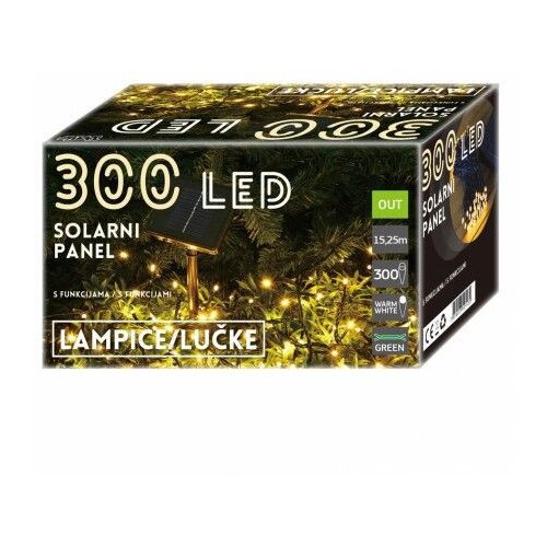  Lučke solarne bele 300L, (20824702) Slike