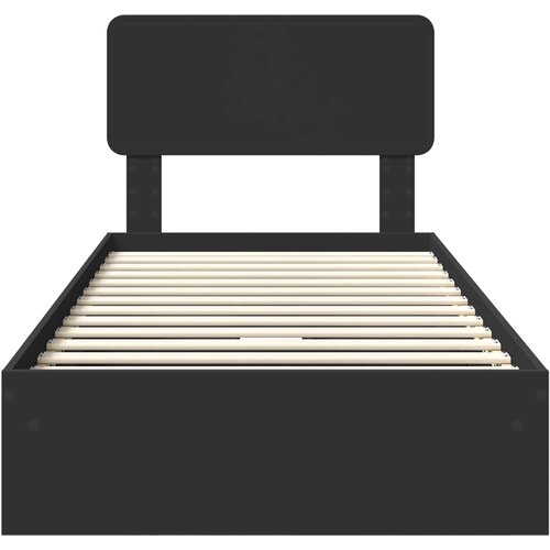  s od storage Podesivo Crna 90 x 190 cm Konstruirano drvo Slike
