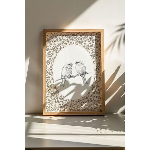 Wallity Artsmdftek22-5070 Multicolor Decorative Framed MDF Painting Cene