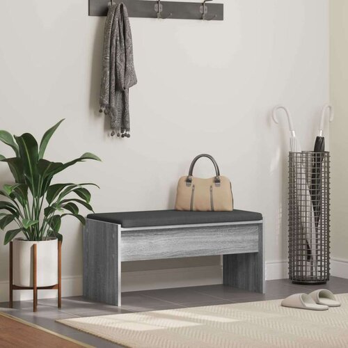  Haldna klop z blazino Siva Sonoma 83 x 38 x 40 cm, (5000155690) Cene