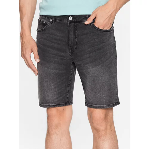 Alpina Jeans kratke hlače 21104984 Siva Regular Fit