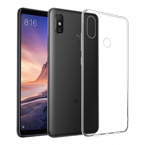  TPU gel ovitek za Mi Max 3 Prozoren Slike
