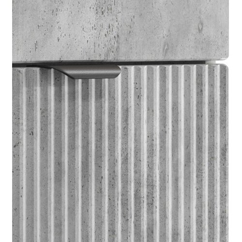 Kupaonski umivaonik s sudoperom Betonska siva 54 x 35 x 83 cm Slike