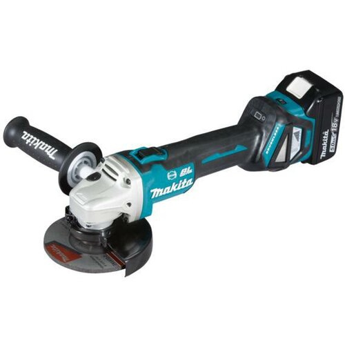 Makita kotni brusilnik 18V​125mm 2 x 5,0Ah li-ion reg bldc etui makpac DGA513RTJ, (21381720) Cene