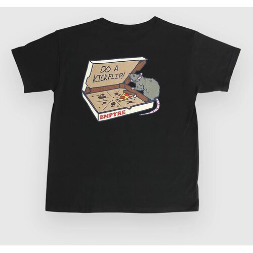 Empyre Pizza Rat Kids T-shirt black Cene