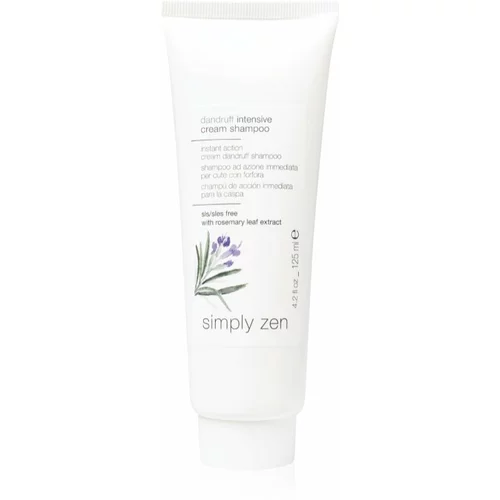 Simply Zen Dandruff Intensive Cream Shampoo šampon proti prhljaju 125 ml