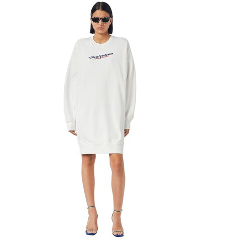 Diesel Dress - D-ROBBIE-IND DRESS white Cijene