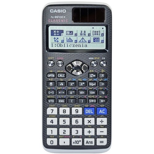 Casio Tehničko-znanstveni kalkulator, Solarno/baterijsko napajanje, FX-991CEX, Crni Cijene