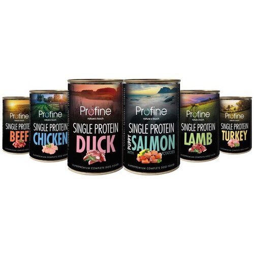 Buddy profine konzerva za pse Single Protein - Puppy Salmon 400g Slike