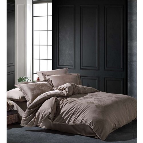  talia - mink mink satin double quilt cover set Cene