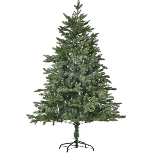 HOMCOM božično drevo PVC, PE, kovina &Oslash;105 x 150V cm zeleno, (5000242556) Cene