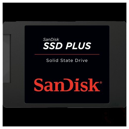 Sandisk 120GB SSD PLUS, 530 MB/s / 400 MB/s, SDSSDA-120G-G26 Slike