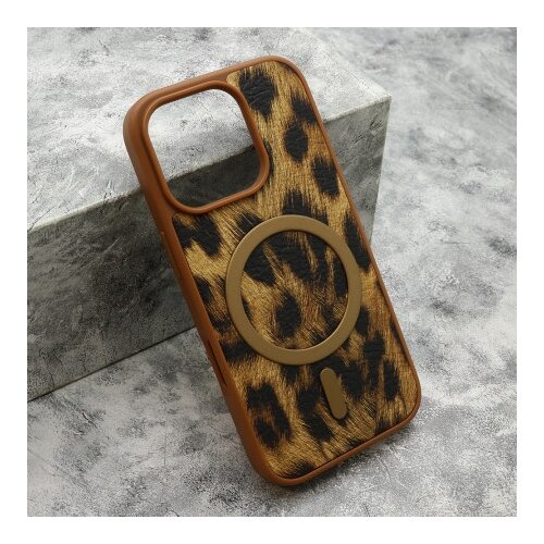  Futrola roar style magsafe za iphone 16 pro (6.3) braon ( F121020 ) Slike