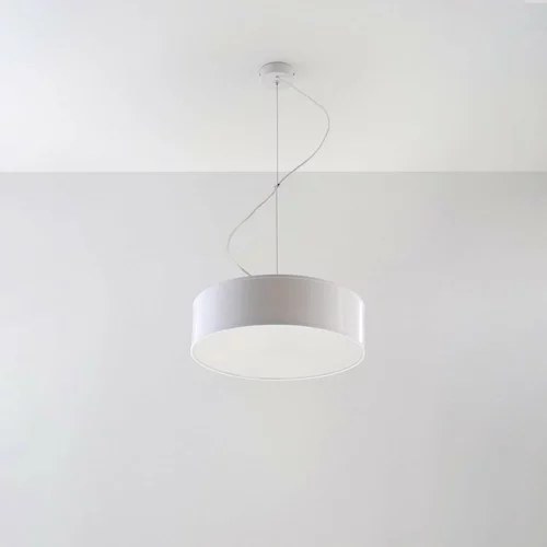 Nice Lamps Bela viseča svetilka ø 35 cm Atis –
