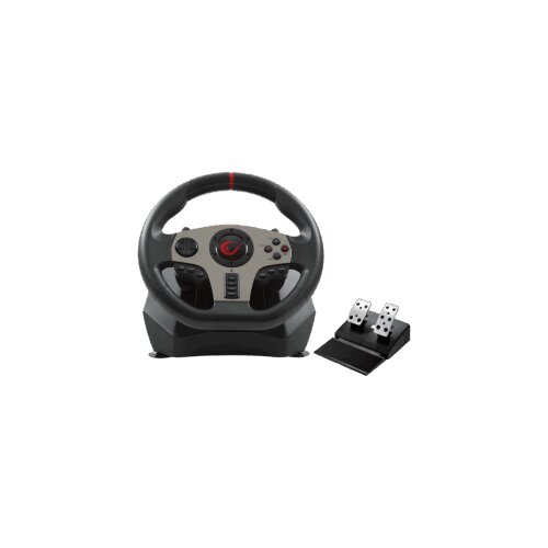  Volan i pedale gaming RAMPAGE V900-S PS3/PS4/PC/XBOXONE/XBOX360/SWITCH 6 in 1 Pedal Racing/Steering Wheel, 32939 Slike